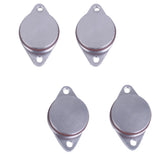 Max Maxb 4X33mm for BMW Diesel Swirl Flap Blank Repair 320d 330d 520d 525d 530d Silver