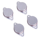 Max Maxb 4X33mm for BMW Diesel Swirl Flap Blank Repair 320d 330d 520d 525d 530d Silver