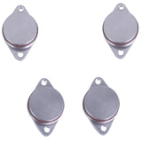 Max Maxb 4X33mm for BMW Diesel Swirl Flap Blank Repair 320d 330d 520d 525d 530d Silver