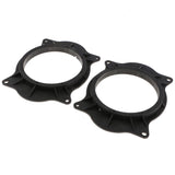 Max 6.5" Car Front Door Speaker Mounting Bracket Spacer Ring Adapter for Toyota