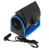 Max Car Truck Cooling Air Fan 12V 2 Speed Silent Cooler Fan w/ Cigarette Lighter
