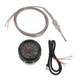 Max Maxb 2" 52mm 7 Color LED Car Truck Exhaust Gas Temperature EGT Gauge With Sensor
