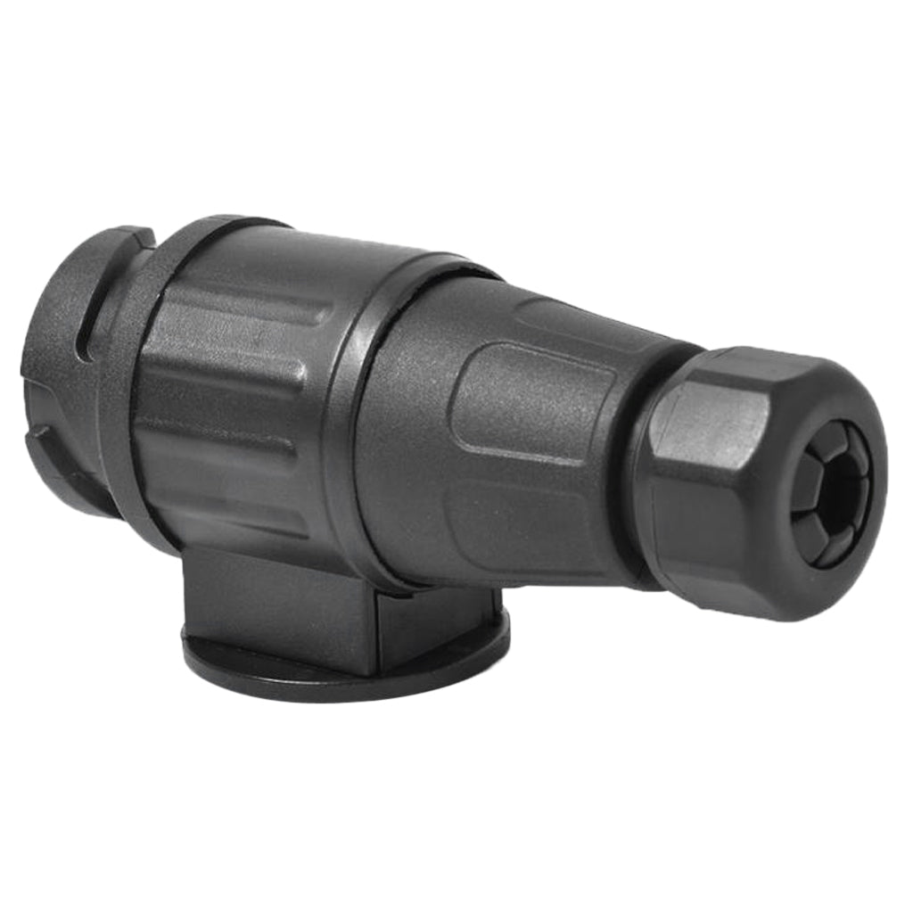Max 12V 13-Pin Trailer Plug Adapter 13-Pole Trailer Electrical Connector Black