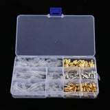 Max 60 Kits 4mm Male Female Terminals Wire Connector With Cover For Car