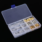 Max 60 Kits 4mm Male Female Terminals Wire Connector With Cover For Car