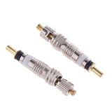 Max Maxb 2Pcs Silver Removable Presta French Valve Core Bike Tube Part straight line
