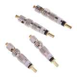 Max Maxb 2Pcs Silver Removable Presta French Valve Core Bike Tube Part straight line