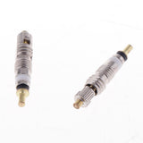 Max Maxb 2Pcs Silver Removable Presta French Valve Core Bike Tube Part straight line