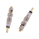 Max Maxb 2Pcs Silver Removable Presta French Valve Core Bike Tube Part mesh
