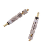 Max Maxb 2Pcs Silver Removable Presta French Valve Core Bike Tube Part mesh