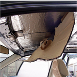 Max Maxb 40X40 inch Sound Deadener Insulation Noise Heat Shield Aluminium Film 5mm