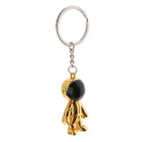 Max Car Key Ring Creative Chain Keyfob Metal Pendant Ring Accessories Golden