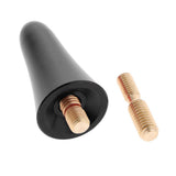 Max Car Roof Short Stubby Antenna w/ Screw FM/AM Radio Aerial for Horton Black