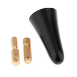 Max Car Roof Short Stubby Antenna w/ Screw FM/AM Radio Aerial for Horton Black