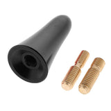Max Car Roof Short Stubby Antenna w/ Screw FM/AM Radio Aerial for Horton Black