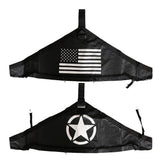 Max Front Hood Cover T-Style Protector Cover Kit for Jeep Wrangler JK 2007-2017 Stars