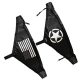 Max Front Hood Cover T-Style Protector Cover Kit for Jeep Wrangler JK 2007-2017 Stars