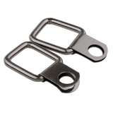 Max 6pcs Small Steel D-Ring Tie Downs for Case Truck Cargo Trailer RV Anchor