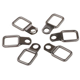 Max 6pcs Small Steel D-Ring Tie Downs for Case Truck Cargo Trailer RV Anchor