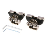 Max Maxb 2x Pillar Hood Clamp Holder Universal Car LED Work Light Bar Mount Bracket