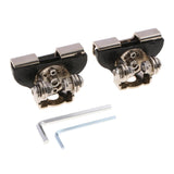 Max Maxb 2x Pillar Hood Clamp Holder Universal Car LED Work Light Bar Mount Bracket