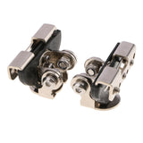 Max Maxb 2x Pillar Hood Clamp Holder Universal Car LED Work Light Bar Mount Bracket