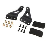 Max Maxb Upper Windshield 50'' Curved Led Light Bar Mount Brackets For Chevrolet GMC