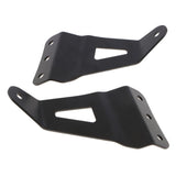 Max Maxb Upper Windshield 50'' Curved Led Light Bar Mount Brackets For Chevrolet GMC