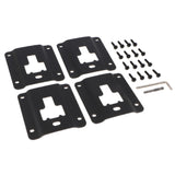 Max Maxb 4X Truck Bed Box Link Tie down Brackets for 15-18 Ford Reinforcement Plate