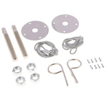 Max Maxb Universal Car Plus Flush Hood Latch Pin Engine Bonnet Locking Hood Kit