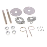 Max Maxb Universal Car Plus Flush Hood Latch Pin Engine Bonnet Locking Hood Kit
