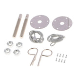 Max Maxb Universal Car Plus Flush Hood Latch Pin Engine Bonnet Locking Hood Kit