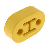 Max Maxb 1pcs Car Rubber Exhaust Hanger Pipe Mount Mounting Bracket 2 Holes Hanger