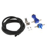Max Maxb Adjustable Manual Turbo Boost Controller Turbocharger Bilateral Valve Blue