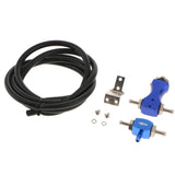 Max Maxb Adjustable Manual Turbo Boost Controller Turbocharger Bilateral Valve Blue
