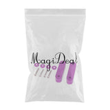 Max Maxb Universal Fit Practical Aluminum Alloy Hood Spacer Risers Set Kit Purple