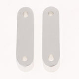 Max Maxb Universal Fit Practical Aluminum Alloy Hood Spacer Risers Set Kit Silver