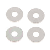 Max Maxb Universal Fit Practical Aluminum Alloy Hood Spacer Risers Set Kit Silver