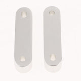 Max Maxb Universal Fit Practical Aluminum Alloy Hood Spacer Risers Set Kit Silver