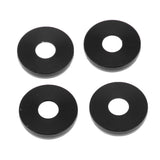 Max Maxb Universal Fit Practical Aluminum Alloy Hood Spacer Risers Set Kit Black