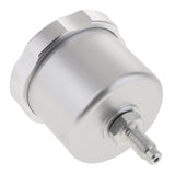Max Maxb Auto Car Drift Hydraulic Hand Brake Oil Tank Fluid Reservoir E-Brake Silver