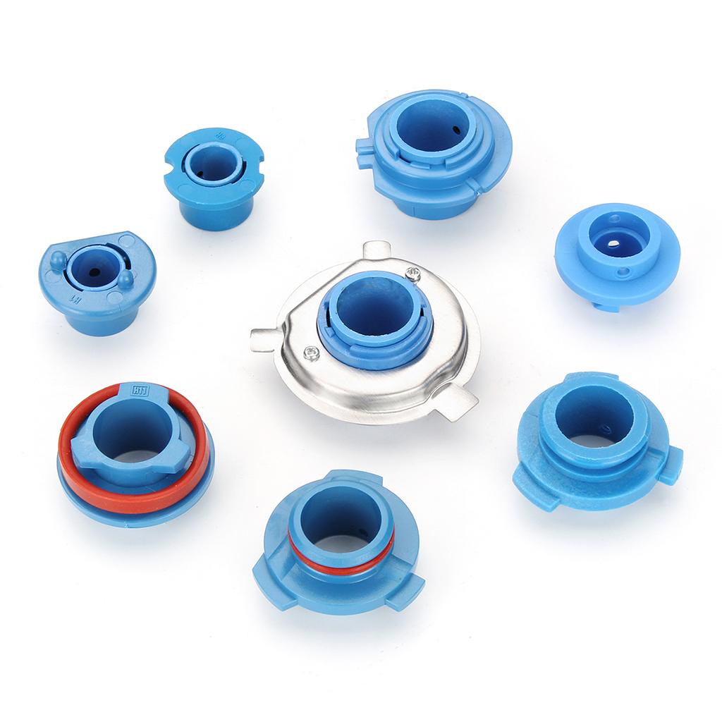 Max Maxb 2Pcs LED Headlight Bulb Base Adapter Socket Retainer Car Conversion Kit H1