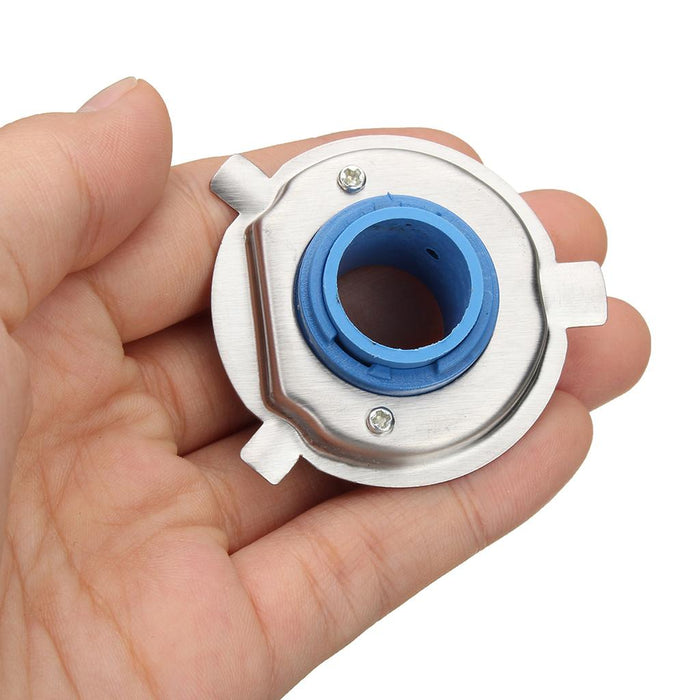 Max Maxb 2Pcs LED Headlight Bulb Base Adapter Socket Retainer Car Conversion Kit H4