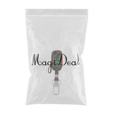 Maxbell Car Key Leather Remote Smart Key Cover Case Bag Protector for VW 75x40x15mm
