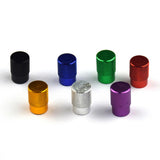 Max 4pcs Automatic Car Bicycle Wheel Tire Valve Stems Cap Dustproof Cover Green