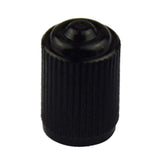 Max 4pcs Car Bicycle Aluminum Alloy Wheel Tire Stem Valve Caps Dust Cover Black