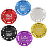 Max Engine Start Stop Ignition Button Cover Trim Sticker For Audi A4 A5 Red