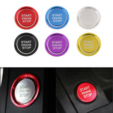 Max Engine Start Stop Ignition Button Cover Trim Sticker For Audi A4 A5 Red