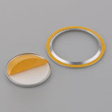 Max Engine Start Stop Ignition Button Cover Trim Sticker For Audi A4 A5 Silver