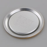 Max Engine Start Stop Ignition Button Cover Trim Sticker For Audi A4 A5 Silver